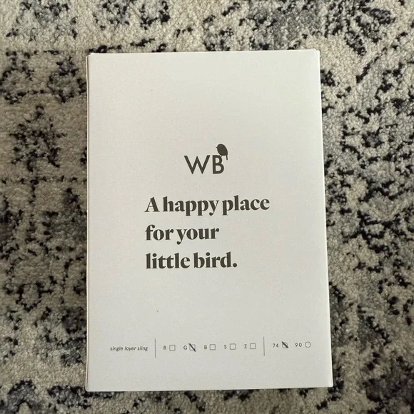 WildBird Alethe Floral Brown ring sling - Picture 3 of 6